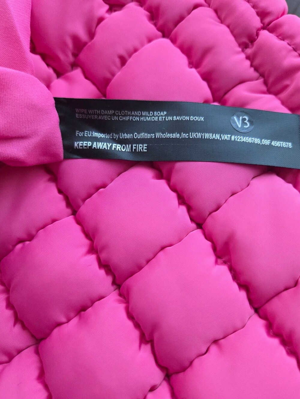 FP Movement Quilted Carryall Puffer Tote Bag Bubblegum Pink Oversized NWT - Picture 11 of 13